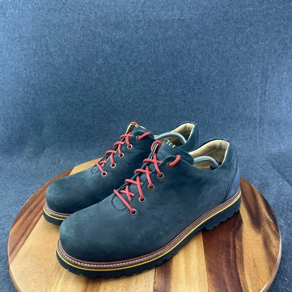 Samuel Hubbard Dress Shoes Mens 12 M Fresh Oxford Blue Hiking Lace Up M4100